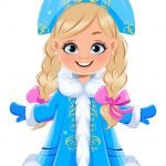 Плакат “Снігурочка”