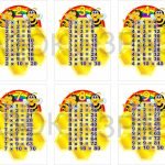 Таблиця множення на сотах