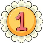 Фото розробки: Квіти з цифрами + математичні знаки