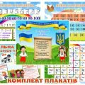 Комплект плакатів для початкової школи (5 штук)