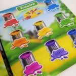 Фото розробки: Електронний шаблон альбому «Мій перший альбом на липучках»