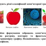 Фото розробки: “Поняття комп’ютерної графіки. Растрові і векторні зображення” презентація з інформатики 5 кл НУШ