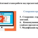 Фото розробки: “Етапи створення комп’ютерної презентації” презентація з інформатики 6 кл НУШ