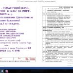 Фото розробки: Захист України 11 клас, 2023 рік (календарний план)
