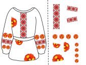 Шаблони аплікації до Дня Вишиванки “Вишиванка-код нації”