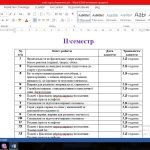 Фото розробки: Календарний план гуртка (Бадмінтон) 2023-2024