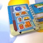 Фото розробки: Електронний шаблон блокноту “Міні домівка Губки Боба”