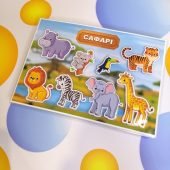 Розвиваюча гра для дітей: “Жителі Сафарі”