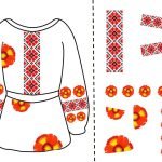 Фото розробки: Шаблони аплікації до Дня Вишиванки “Вишиванка-код нації”