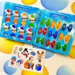 Фото розробки: Електронний шаблон альбому на липучках «Зимові веселощі із Сантою»