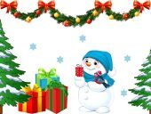 Оригінальний зимовий декор на вікна для святкового настрою