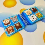 Фото розробки: Електронний шаблон альбому «Веселі тваринки та їх силуети»