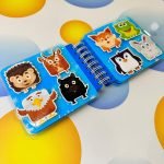 Фото розробки: Електронний шаблон альбому «Веселі тваринки та їх силуети»