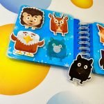 Фото розробки: Електронний шаблон альбому «Веселі тваринки та їх силуети»