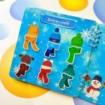 Фото розробки: Електронний шаблон альбому на липучках «Зимові веселощі із Сантою»