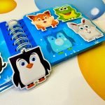 Фото розробки: Електронний шаблон альбому «Веселі тваринки та їх силуети»