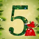 Фото розробки: Оформлення напис-розтяжка “З Новим роком” + цифри від 0 до 9