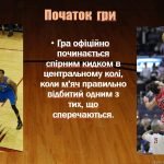 Фото розробки: Правила гри у баскетбол