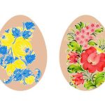 Шаблони “Великодні яйця Петриківський розпис”