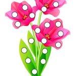 Фото розробки: Пальчикові розмальовки для дітей на тему Весна