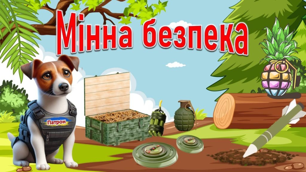 Головне зображення розробки: Презентація “Мінна безпека” 2024