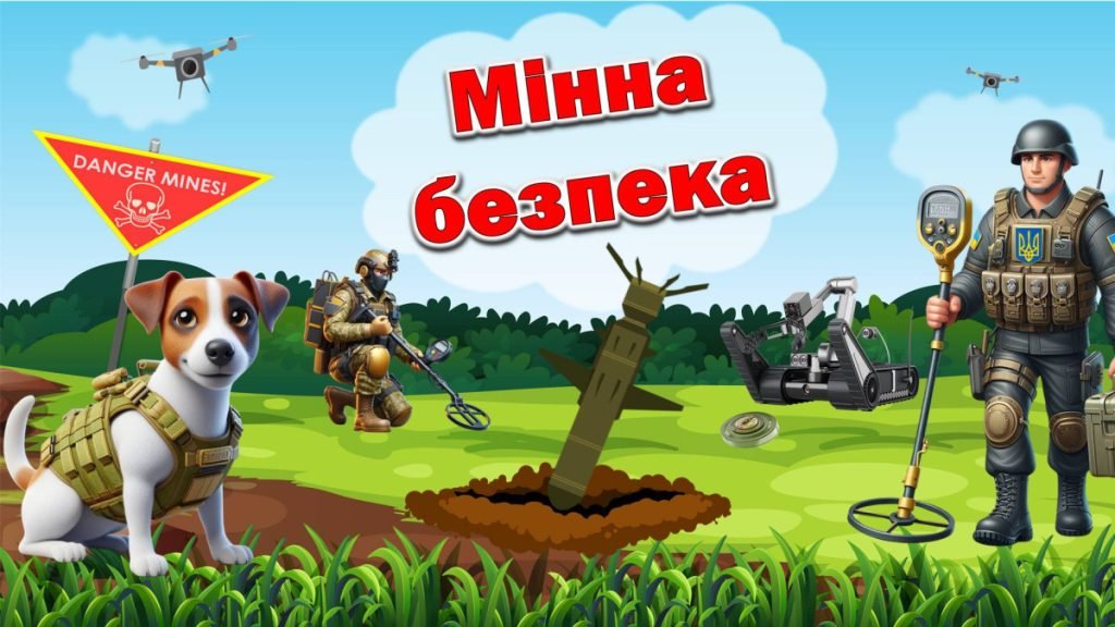 Головне зображення розробки: Презентація “Мінна безпека” до Міжнародного дня просвіти з питань мінної безпеки