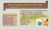 Діагностувальні роботи 6 клас. Українська мова. НУШ 2 семестр