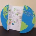 Листівка із кросвордом до Дня Землі 🌏🦋🌿
