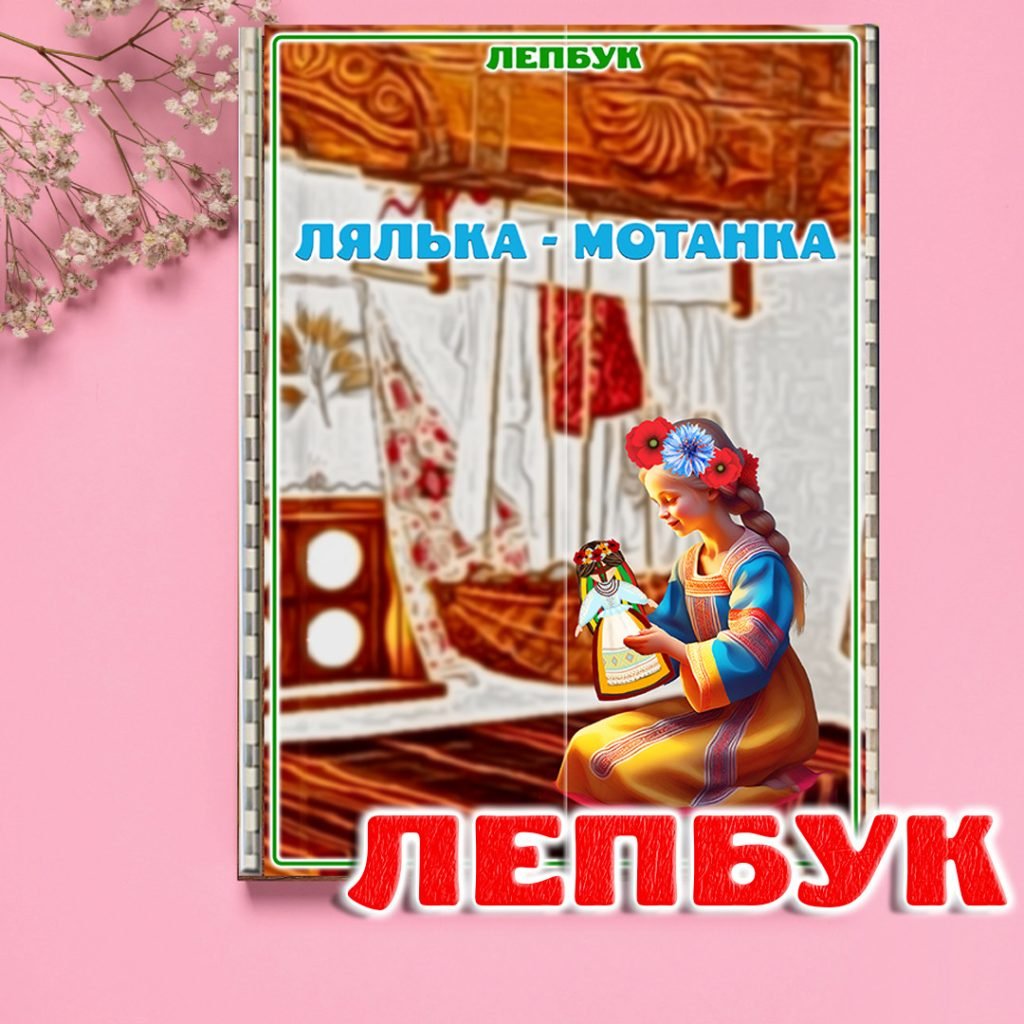 Головне зображення розробки: Лепбук “Лялька-мотанка” з ВІДЕООГЛЯДОМ