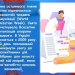 Фото розробки: Презентація “Імунізація та вакцинація” до Всесвітнього тижня імунізації 2024