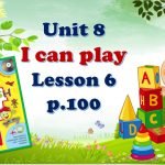 ПРЕЗЕНТАЦІЯ “UNIT 8. I CAN PLAY. LESSON 6” (ДО ПІДРУЧНИКА О.КАРП’ЮК)