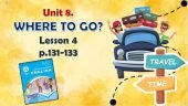 Презентація до уроку 4 в 6 класі “Unit 8. Where to go? Lesson 4, p.131-133