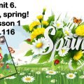 Презентація “Hello, spring! Lesson 1”