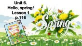 Презентація “Hello, spring! Lesson 1”