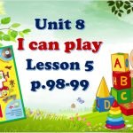 ПРЕЗЕНТАЦІЯ “UNIT 8. I CAN PLAY. LESSON 5” (ДО ПІДРУЧНИКА О.КАРП’ЮК)