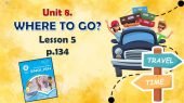 Презентація до уроку 5 в 6 класі “Unit 8. Where to go? Lesson 5, p.134