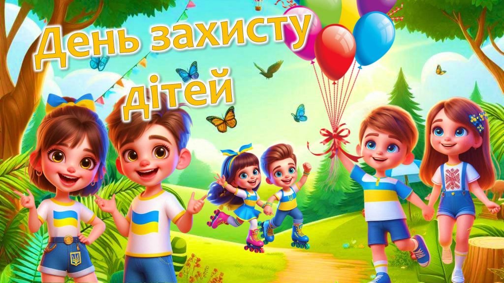Головне зображення розробки: Презентація до Дня захисту дітей – 1 червня 2024