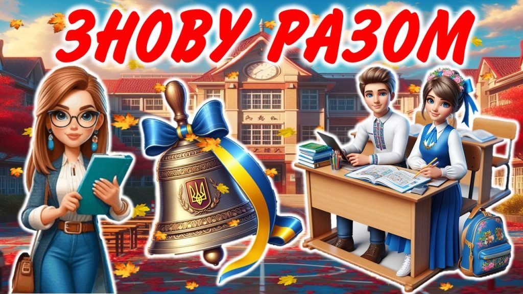 Головне зображення розробки: Перший урок 2024/2025 “Знову разом”