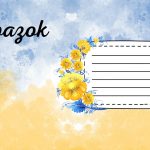Фото розробки: Обкладинки для зошитів ( 10 зразків )