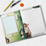 Фото розробки: Основи для робочого листа в стилі анімаційного фільму «Мавка. Лісова пісня»