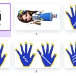 Фото розробки: Ти як? Долоньки для оформлення дошки.