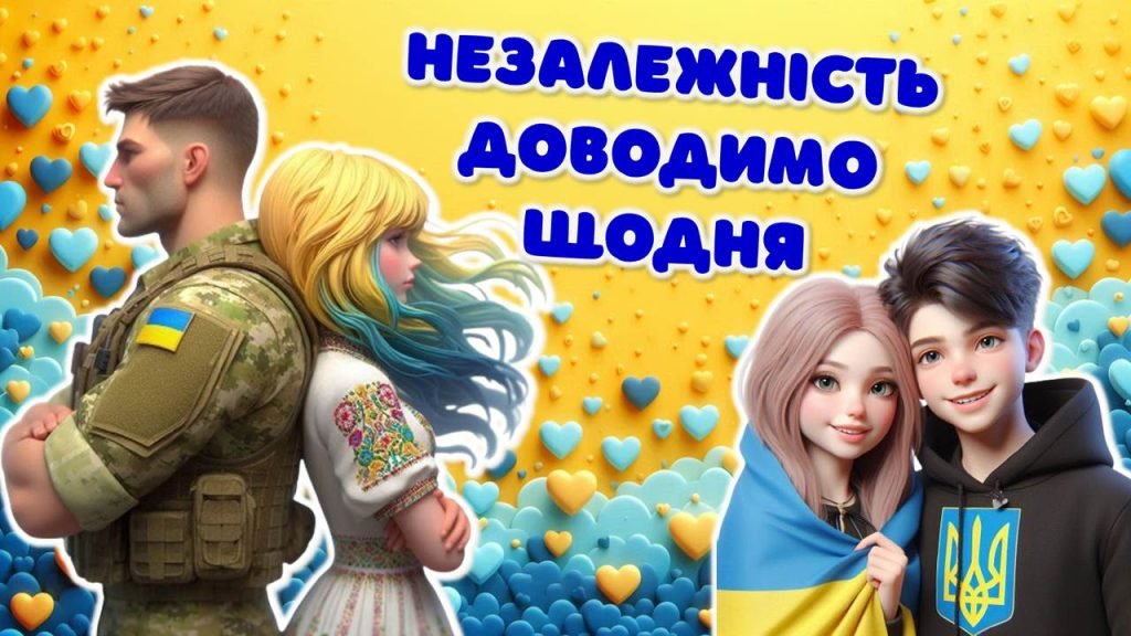 Головне зображення розробки: Перший урок 2024/2025. Незалежність доводимо щодня. Презентація+Конспект+Роздатковий матеріал+Постер