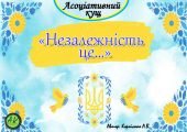 Асоціативний кущ “Незалежність це” – звертайтесь