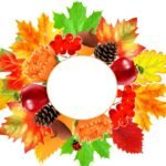 Фото розробки: Шаблон аплікації “Осінній віночок”