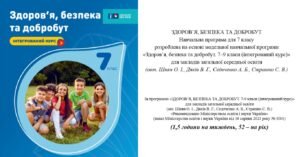 Календарно-тематичне планування “Здоров’я, безпека та добробут”, 7 клас (1,5 години на тиждень, 52 –