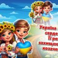 Перший урок 2024/2025 “Україна в моєму серденьку! Її ревно захищають нові козаченьки!”