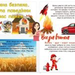 Фото розробки: Пожежна безпека. Правила поведінки під час пожеж