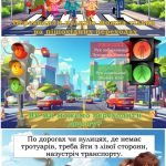 Фото розробки: ПРЕЗЕНТАЦІЯ “ІДЬ ТА ХОДИ ТИХО – ОМИНЕШ ДОРОЖНЄ ЛИХО”