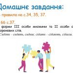 Фото розробки: Презентація “Дієслова І та ІІ дієвідмін” (7 клас НУШ за підручником А.В. Онатій, Т.П. Ткачука)