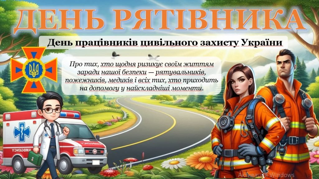 Головне зображення розробки: Презентація “День рятівника”+конспект